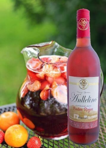 Aperitivos anllelino frutos rojos mosto