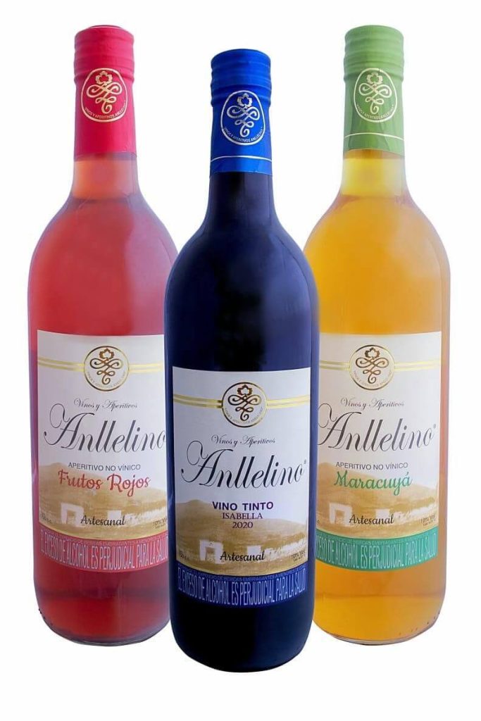 vino artesanal Anllelino